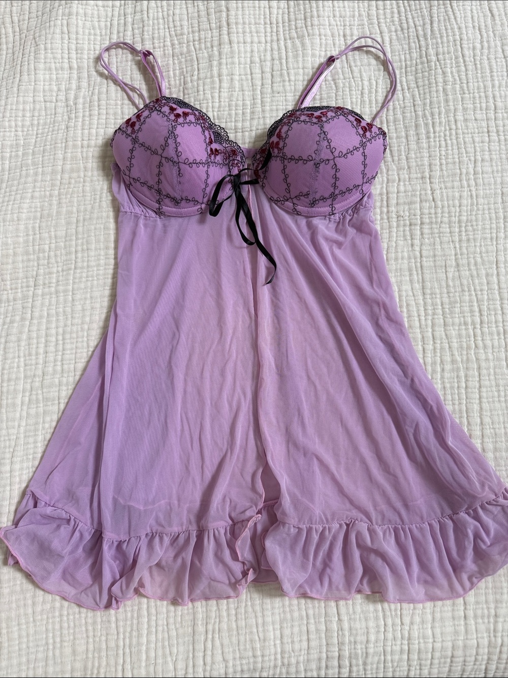Sheer Babydoll Chemise